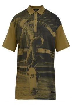 Finn Flare Herren Poloshirt - Olive Green -Finn Flare Verkaufsladen 672e828da7134b40a595a7f1f16246de