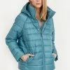 Finn Flare Damen Winterjacke - Dark Turquois
