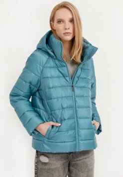 Finn Flare Damen Winterjacke - Dark Turquois