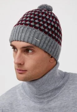 Finn Flare Herren Mütze - Grey Blue