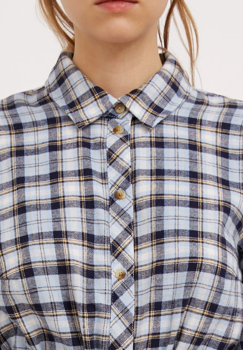 Finn Flare Damen Blusenkleid - Dark Blue 7 Finn Flare Damen Blusenkleid - Dark Blue – Bild 5