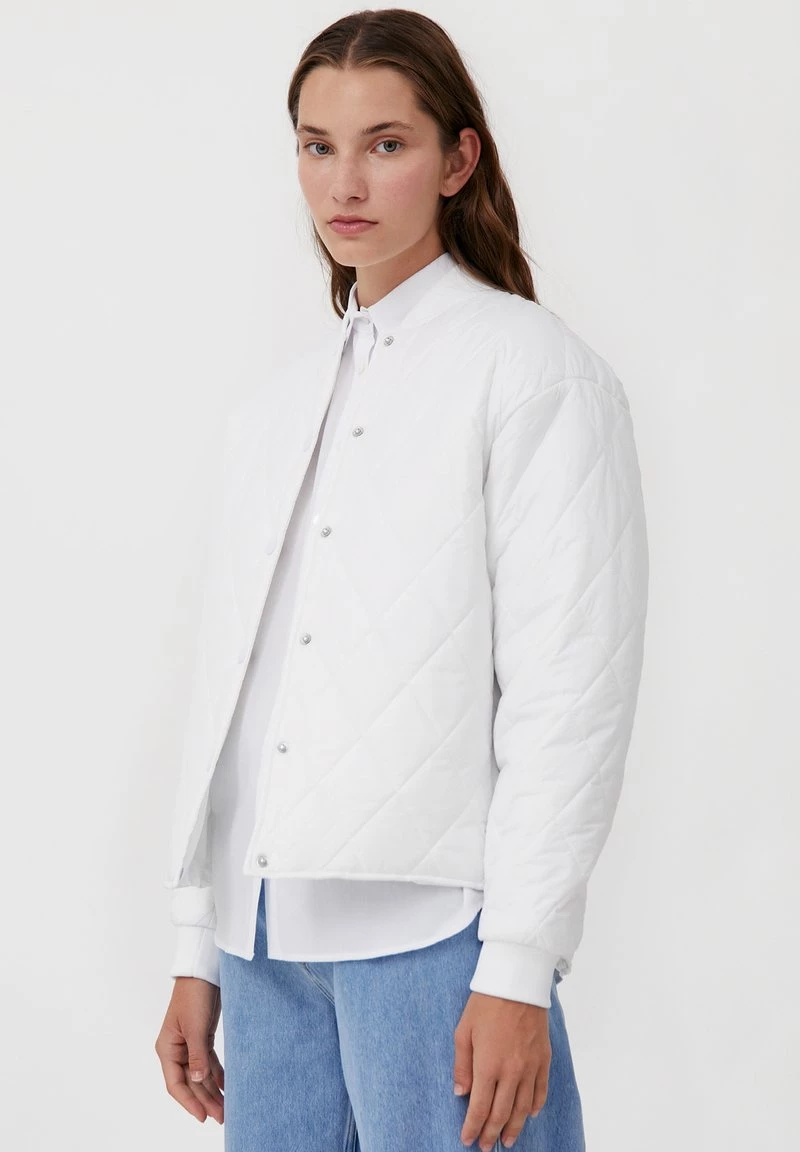 Finn Flare Damen Bomberjacke - White 8 Finn Flare Damen Bomberjacke - White – Bild 6