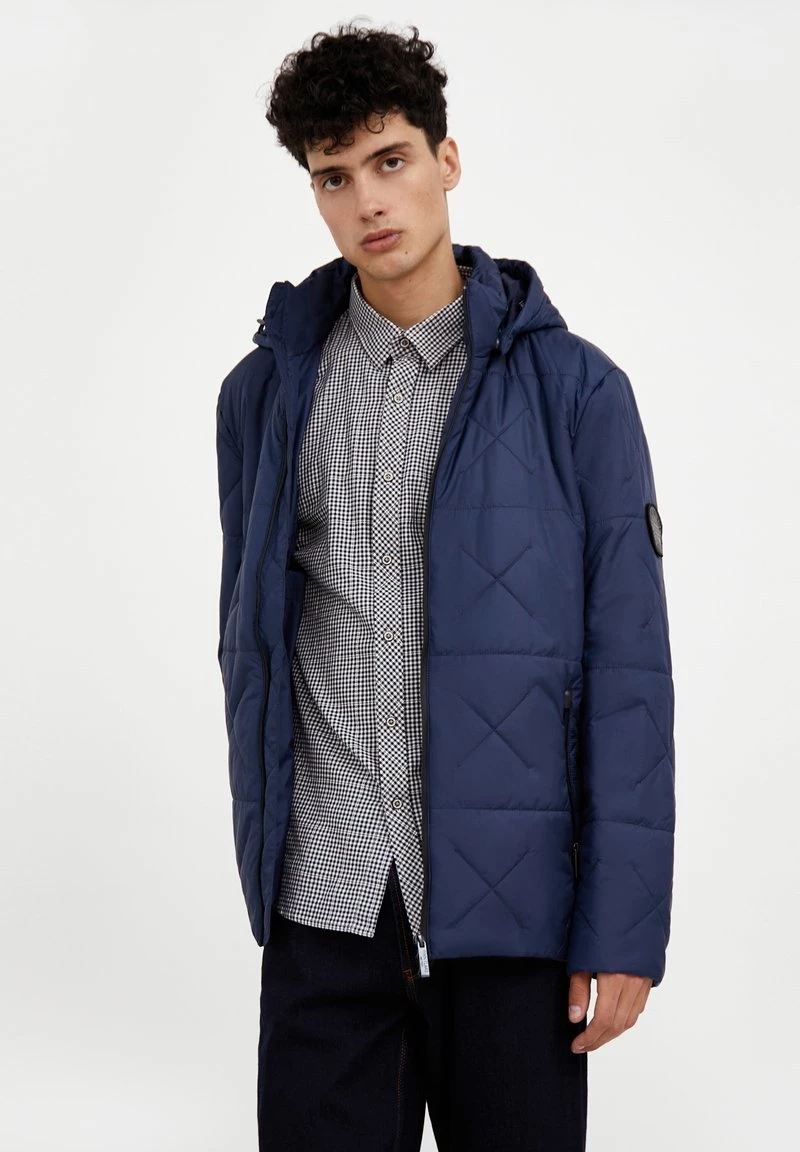 Finn Flare Winterjacke - Dark Blue | Herren 6 Finn Flare Winterjacke - Dark Blue | Herren – Bild 4