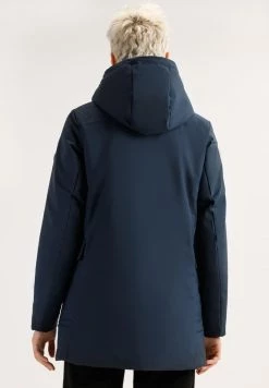 Finn Flare MIT AUFGESETZTEN TASCHEN - Wintermantel - Cosmic Blue | Damen -Finn Flare Verkaufsladen 6ae59429cd8441b7955f48beac7dd816