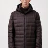 Finn Flare Herren Daunenjacke - Dark Brown