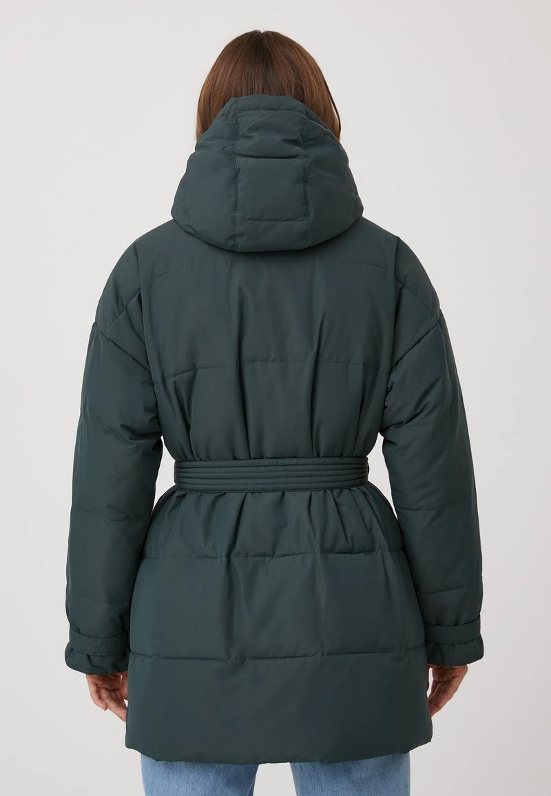 Finn Flare Damen Winterjacke - Dark Green 5 Finn Flare Damen Winterjacke - Dark Green – Bild 3