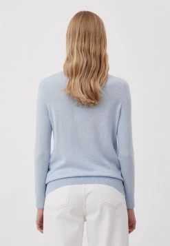 Finn Flare Damen Strickpullover - Light Blue -Finn Flare Verkaufsladen 6b14b4b37deb429dbd6c2fd8904c0812