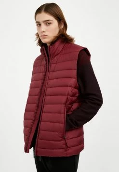 Finn Flare Herren Weste - Dark Red