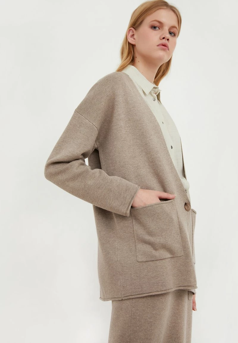 Finn Flare Damen Strickjacke - Grey 6 Finn Flare Damen Strickjacke - Grey – Bild 4