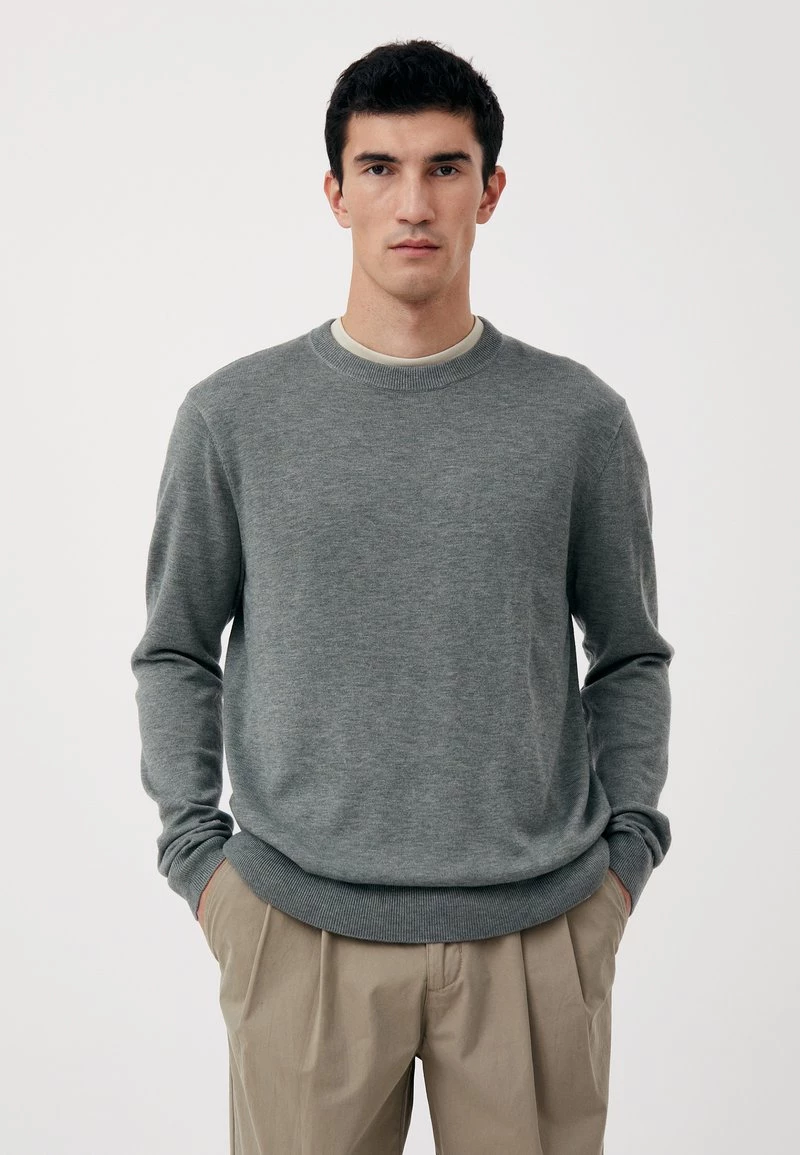 Finn Flare Herren Strickpullover - Dark Grey 3 Finn Flare Herren Strickpullover - Dark Grey