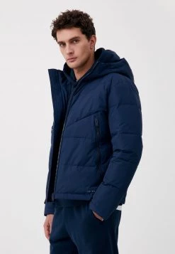 Finn Flare Herren Daunenjacke - Dark Blue -Finn Flare Verkaufsladen 6d8a3570b561455b97802622b4077d8e