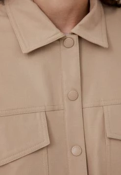 Finn Flare Damen Hemdbluse - Beige -Finn Flare Verkaufsladen 6df6ab6d5fdd4089827d0f348ff12d24