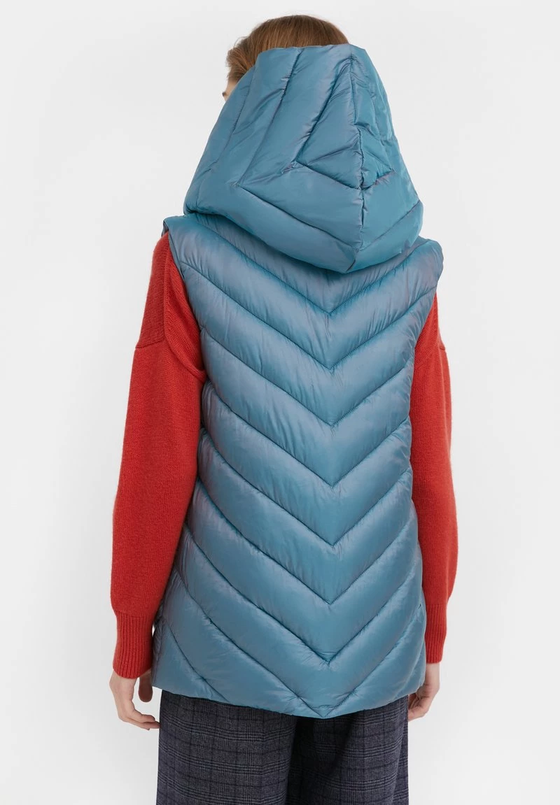 Finn Flare Damen STEPPWESTE - Weste - Blue 5 Finn Flare Damen STEPPWESTE - Weste - Blue – Bild 3