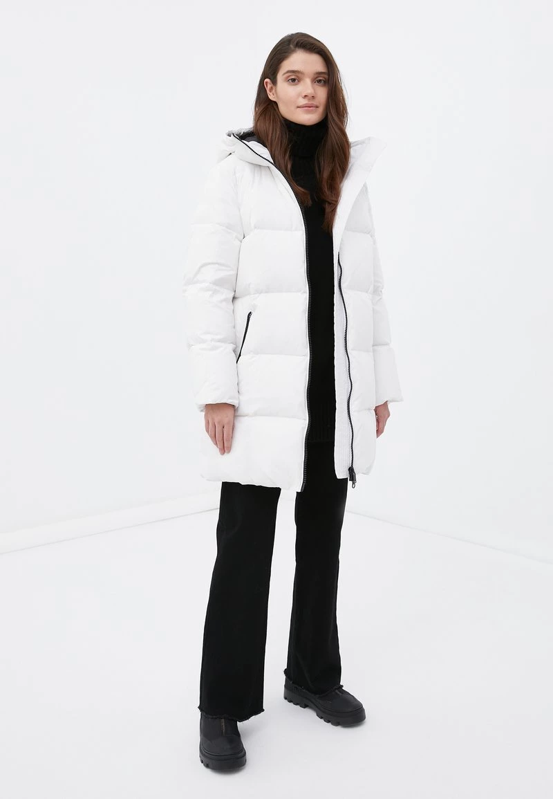 Finn Flare Damen Daunenmantel - White 4 Finn Flare Damen Daunenmantel - White – Bild 2