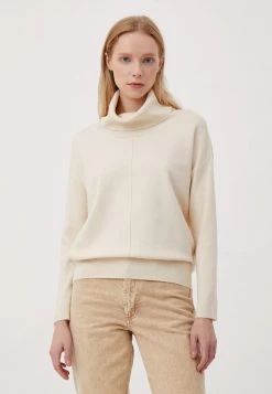 Damen FINN FLARE - Strickpullover - Light Beige