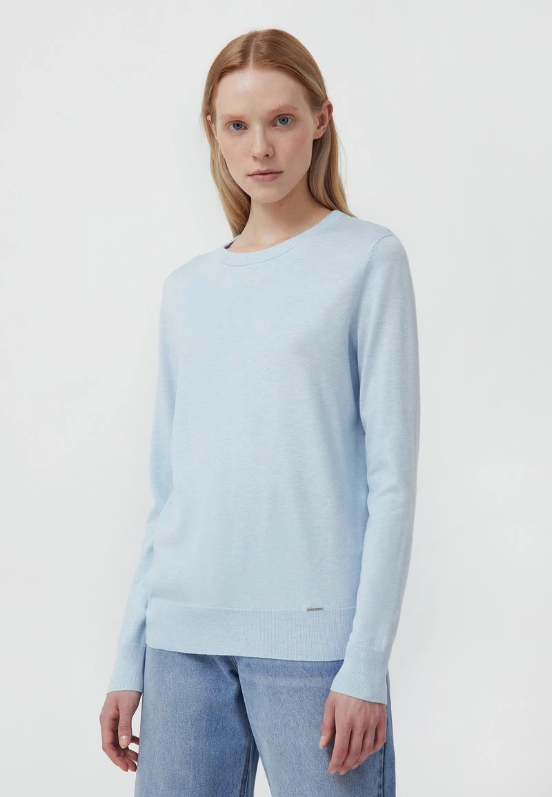 Finn Flare Damen Strickpullover - Light Blue 6 Finn Flare Damen Strickpullover - Light Blue – Bild 4