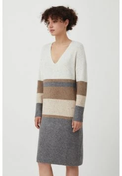 Finn Flare Damen Strickkleid - Grey-blue -Finn Flare Verkaufsladen 6fc90c0eb3b841aa91feb3b8bbbf7778