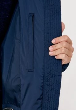 Finn Flare Damen Wintermantel - Dark Blue -Finn Flare Verkaufsladen 7052bb4cbd6440b28a4c1425917604a5