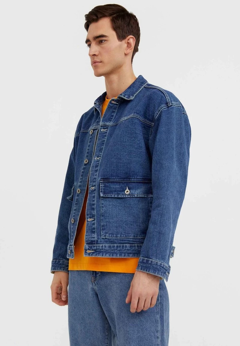 Finn Flare Jeansjacke - Blue | Herren 6 Finn Flare Jeansjacke - Blue | Herren – Bild 4