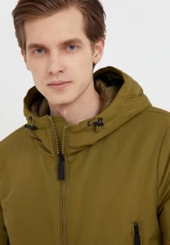 Finn Flare Herren Winterjacke - Olive-green -Finn Flare Verkaufsladen 708530f886bc48f7b2cfb297255d6026
