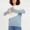 Finn Flare Damen Strickpullover - Light Blue 1 Finn Flare Damen Strickpullover - Light Blue -Finn Flare Verkaufsladen 71dea3e2ebbd462598f920a40249ac3a