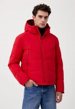 Finn Flare Daunenjacke - Red | Herren