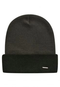 Finn Flare Mütze - Dark Green | Herren -Finn Flare Verkaufsladen 722ac192d9274a699a09370f47030130