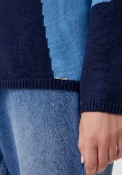 Finn Flare Strickpullover - Dark Blue | Damen -Finn Flare Verkaufsladen 722b41b165ed4349918960b8ac22595d