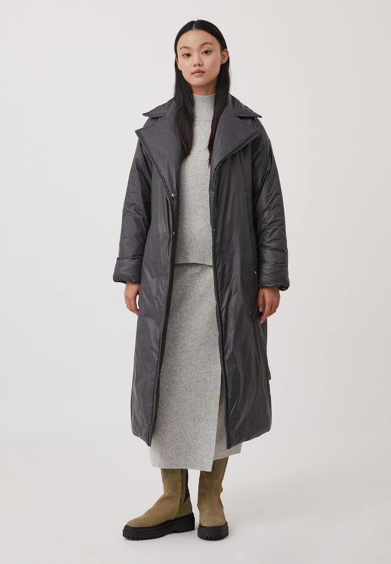 Finn Flare Damen Wintermantel - Dark Grey 4 Finn Flare Damen Wintermantel - Dark Grey – Bild 2
