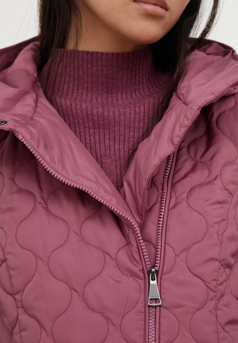 Finn Flare Damen Winterjacke - Dark Red 8 Finn Flare Damen Winterjacke - Dark Red – Bild 6