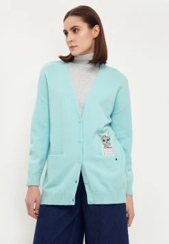 Finn Flare Damen Strickjacke - Turquoise