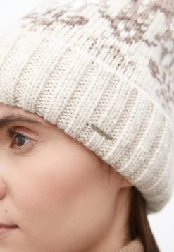 Finn Flare Damen Mütze - Beige -Finn Flare Verkaufsladen 73128cab1b6d4c02ba6fb70c5d532b59