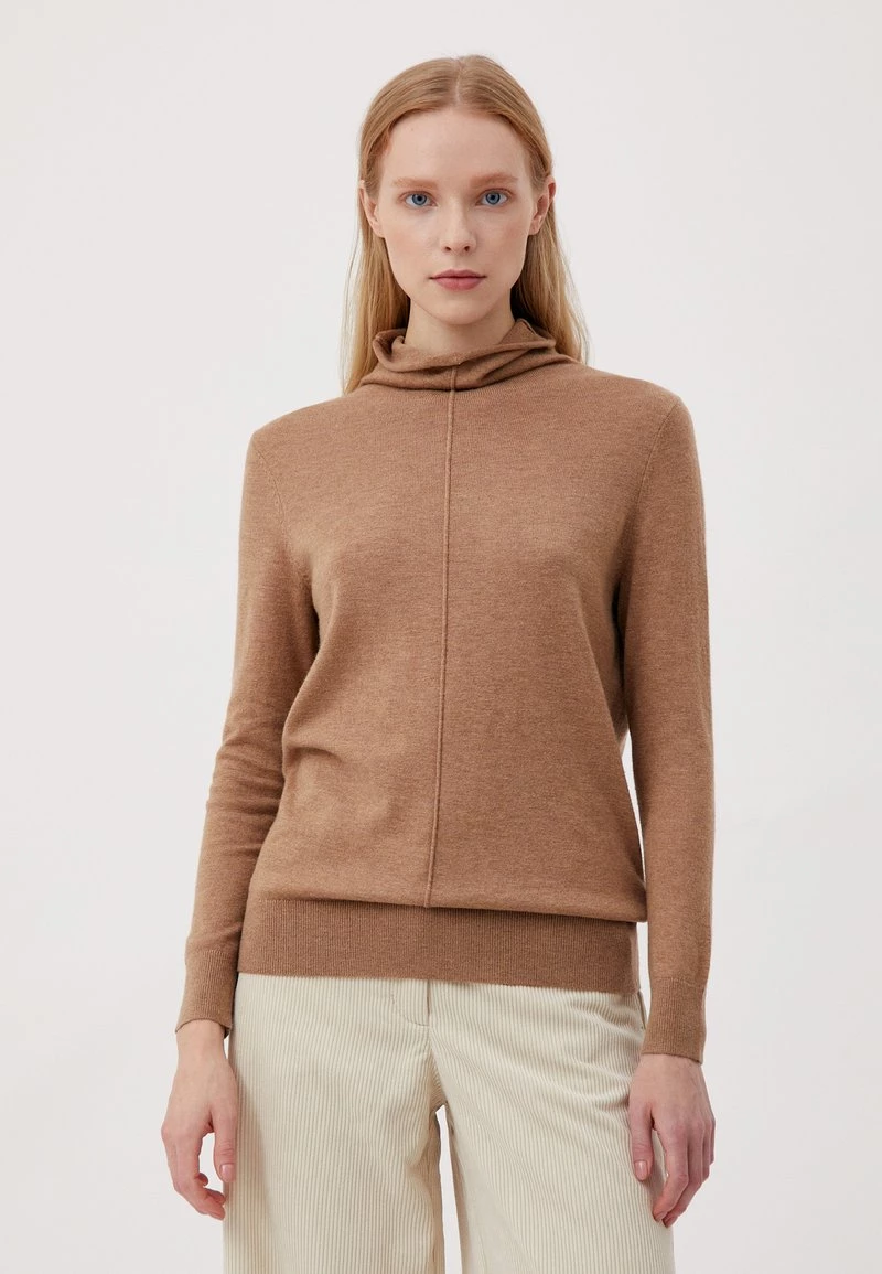 Finn Flare Strickpullover - Dark Beige | Damen 3 Finn Flare Strickpullover - Dark Beige | Damen