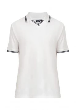 Finn Flare Herren Poloshirt - White -Finn Flare Verkaufsladen 733b2793b8504bbaaafefcc5bc678e67