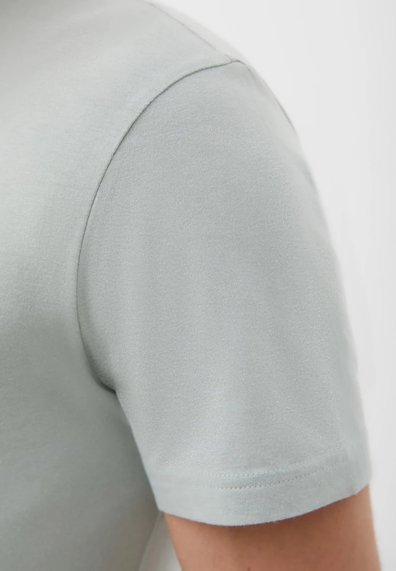 Finn Flare Herren T-Shirt Basic - Lightgreen 8 Finn Flare Herren T-Shirt Basic - Lightgreen – Bild 6