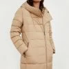 Finn Flare Damen Wintermantel - Beige -Finn Flare Verkaufsladen 73b655e758084b7eba34f2f3a3355b8b