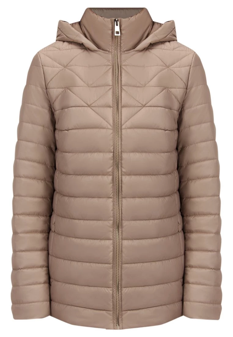 Finn Flare Damen MIT STEPPMUSTER - Winterjacke - Light Brown 8 Finn Flare Damen MIT STEPPMUSTER - Winterjacke - Light Brown – Bild 6