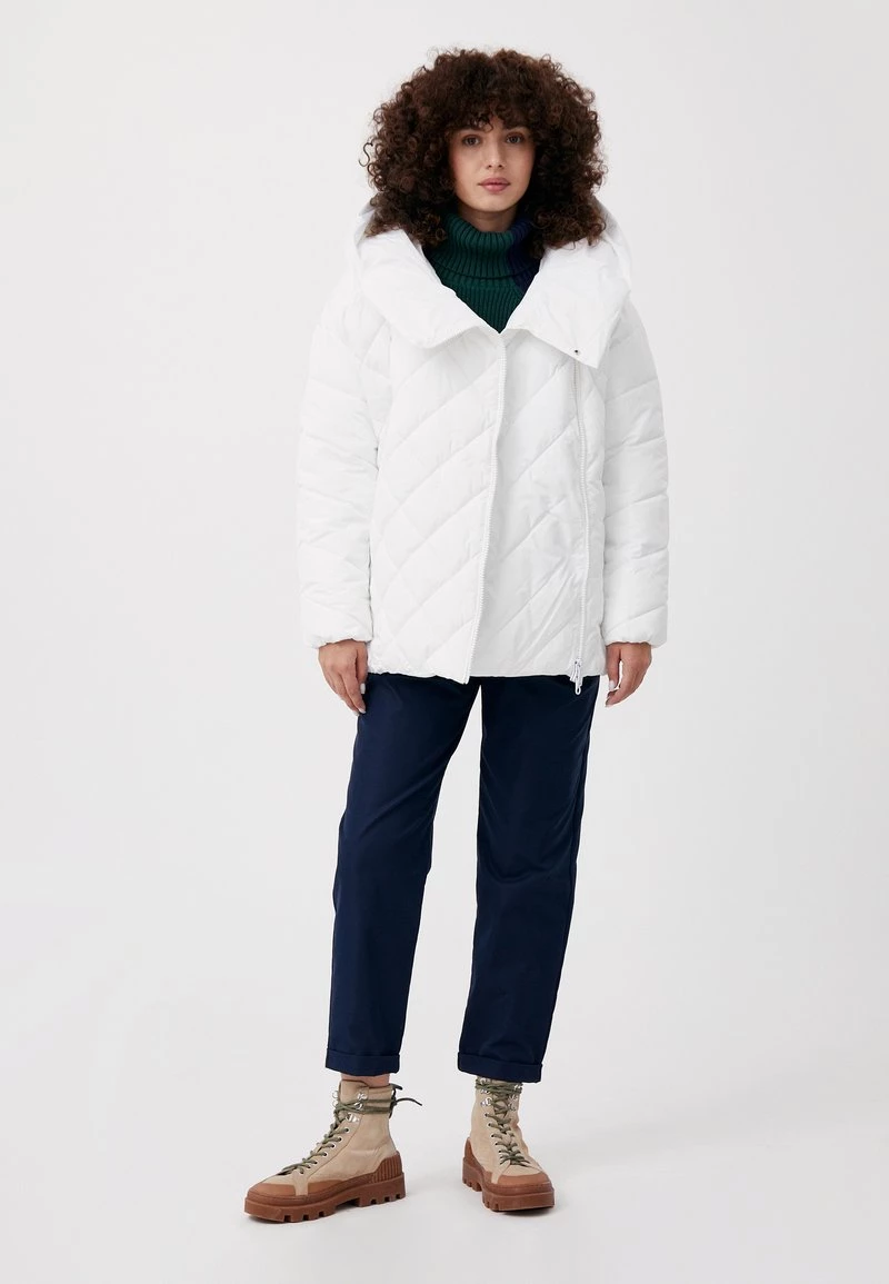 Finn Flare Damen Winterjacke - White 4 Finn Flare Damen Winterjacke - White – Bild 2