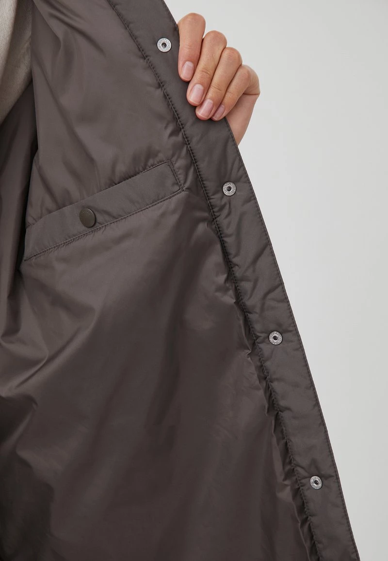 Finn Flare Damen Wintermantel - Dark Brown 8 Finn Flare Damen Wintermantel - Dark Brown – Bild 6