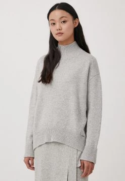 Finn Flare Damen Strickpullover - Grey-blue -Finn Flare Verkaufsladen 740cb82513944212985fd75c672d1cf3