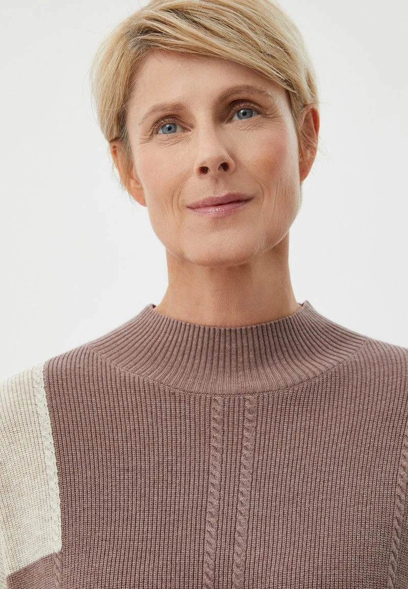 Finn Flare Damen Strickpullover - Dark Red 7 Finn Flare Damen Strickpullover - Dark Red – Bild 5