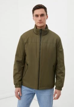 Finn Flare Herren Outdoorjacke - Dark Green
