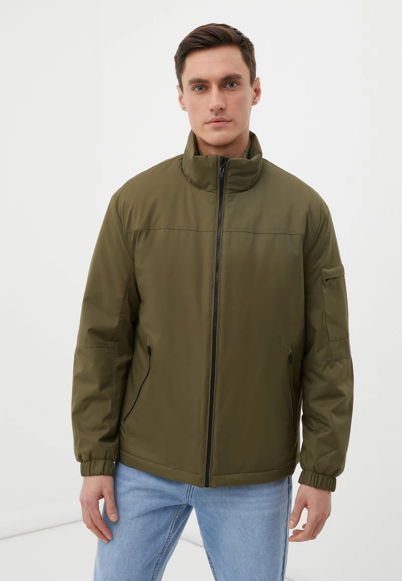 Finn Flare Herren Outdoorjacke - Dark Green 3 Finn Flare Herren Outdoorjacke - Dark Green