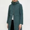 Finn Flare Damen Wintermantel - Dark Green -Finn Flare Verkaufsladen 759fe311e02349239a66db014e019f09