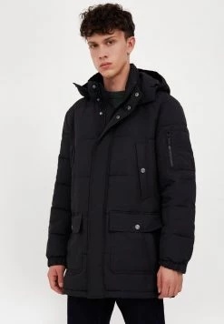 Finn Flare Wintermantel - Black | Herren