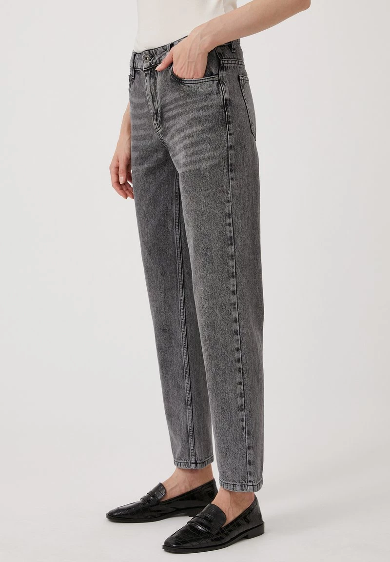 Finn Flare Jeans Slim Fit - Dark Grey | Damen 7 Finn Flare Jeans Slim Fit - Dark Grey | Damen – Bild 5