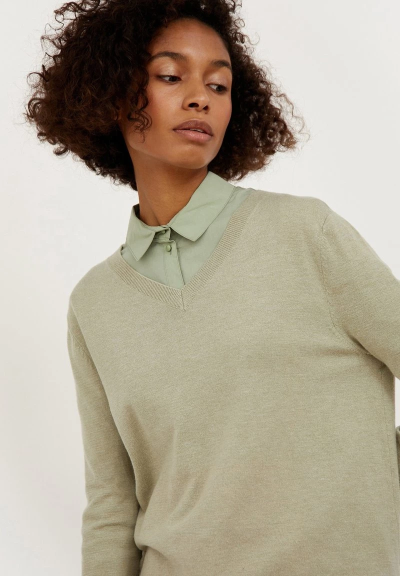 Finn Flare Damen Sweatshirt - Light Green 6 Finn Flare Damen Sweatshirt - Light Green – Bild 4