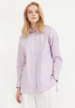 Finn Flare Hemdbluse - Lilac | Damen