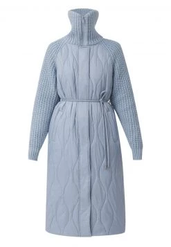 Finn Flare Damen STEPPM - Wintermantel - Light Blue -Finn Flare Verkaufsladen 7646aad69d9c4c418c623855f2867e29