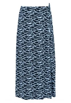 Finn Flare Damen Wickelrock - Dark Blue -Finn Flare Verkaufsladen 76b6ec18b868436780c8d6150388f1a3
